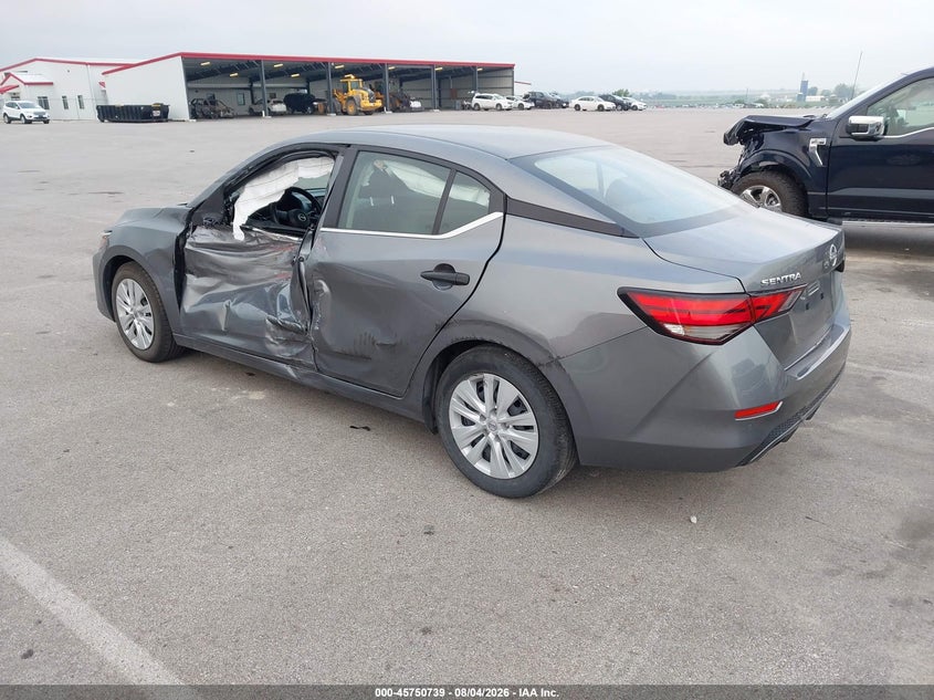 Vin: 3n1ab8bv4ry361579, lot: 46249461, nissan sentra s xtronic cvt 20243