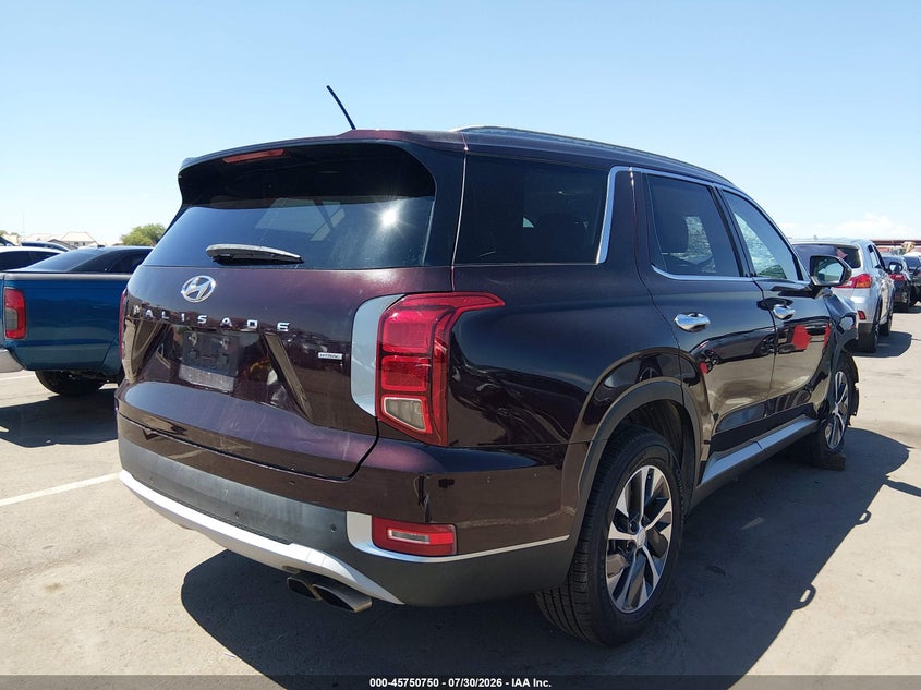 Vin: km8r2dhe6lu027589, lot: 46249472, hyundai palisade sel 20204