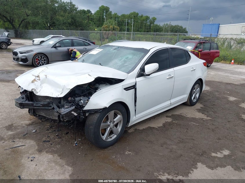 Vin: 5xxgm4a73eg310008, lot: 46249482, kia optima lx 20142