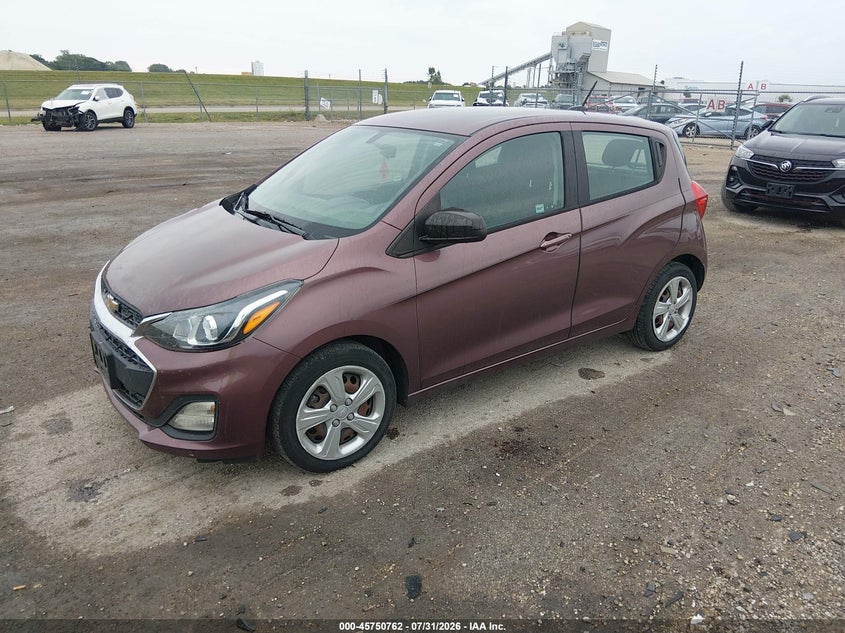 Vin: kl8cb6sa0mc712392, lot: 46249484, chevrolet spark fwd ls automatic 20212