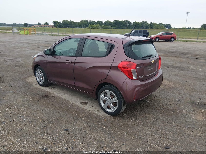 Vin: kl8cb6sa0mc712392, lot: 46249484, chevrolet spark fwd ls automatic 20213