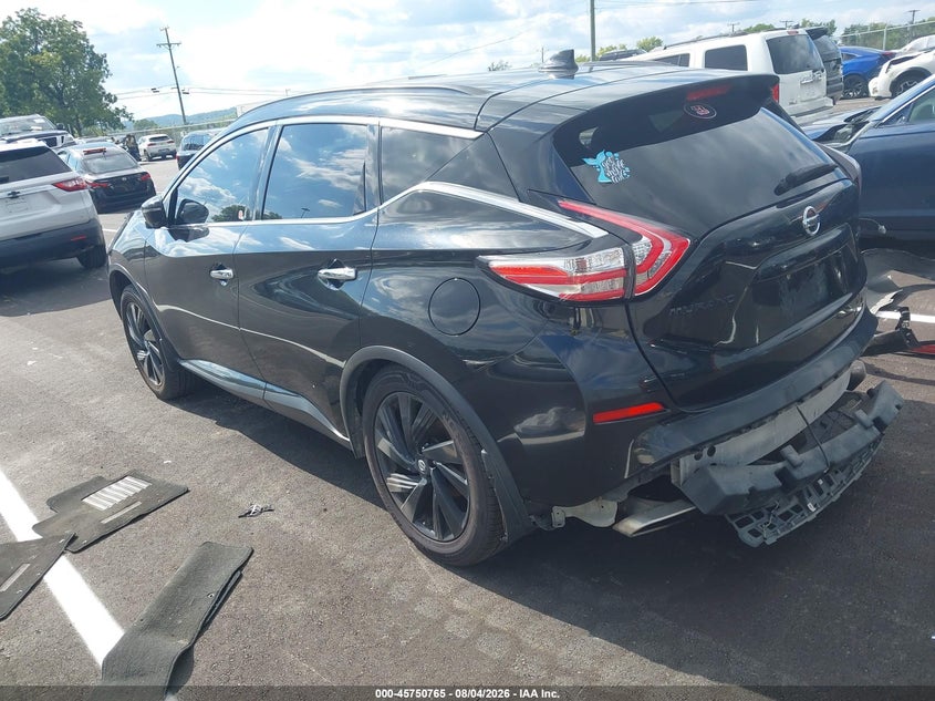 2018 NISSAN MURANO auction photo 3
