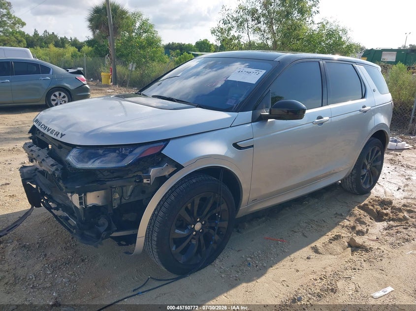 Vin: salct2fx2lh852983, lot: 46249494, land rover discovery sport r-dynamic s/r-dynamic se 20202