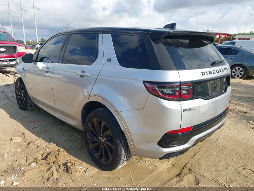 Vin: salct2fx2lh852983, lot: 46249494, land rover discovery sport r-dynamic s/r-dynamic se 20203