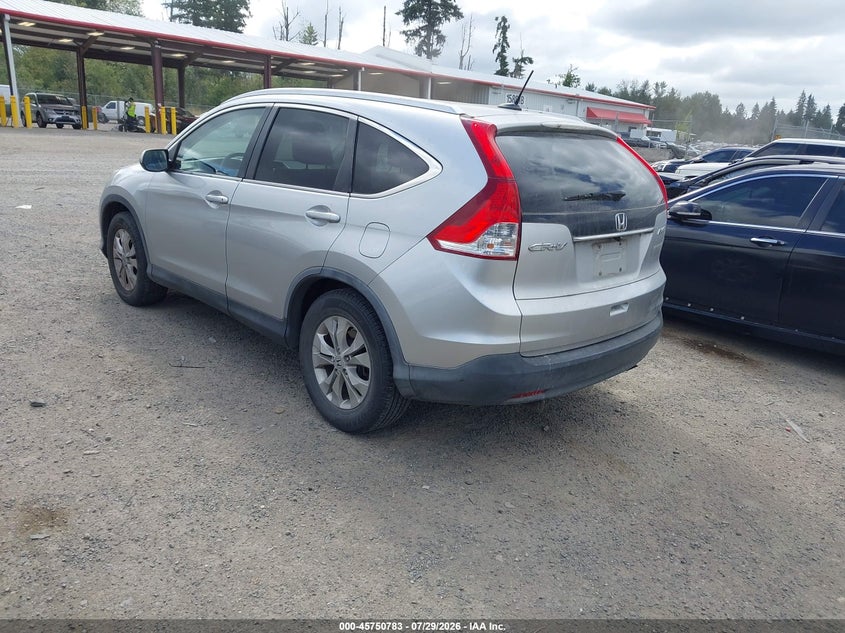 Vin: jhlrm4h72cc007901, lot: 46249505, honda cr-v ex-l 20123