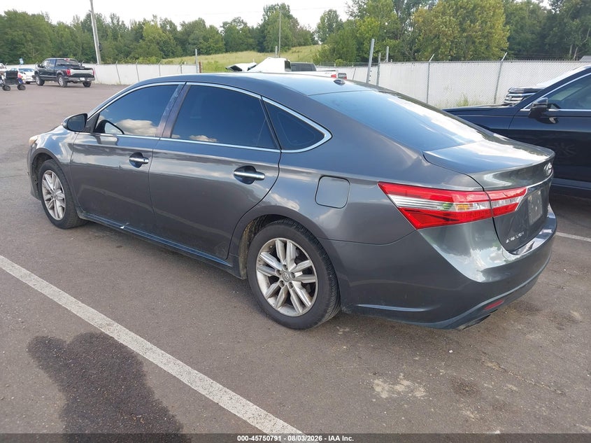 Vin: 4t1bk1eb1fu178113, lot: 46249513, toyota avalon xle 20153