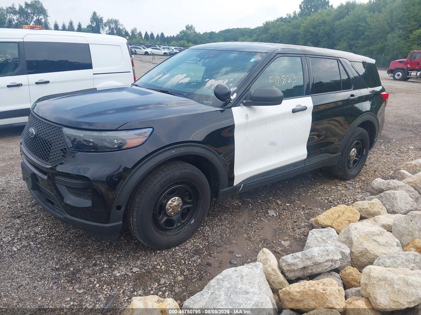 Vin: 1fm5k8awxmna16745, lot: 46249516, ford explorer police interceptor 20212