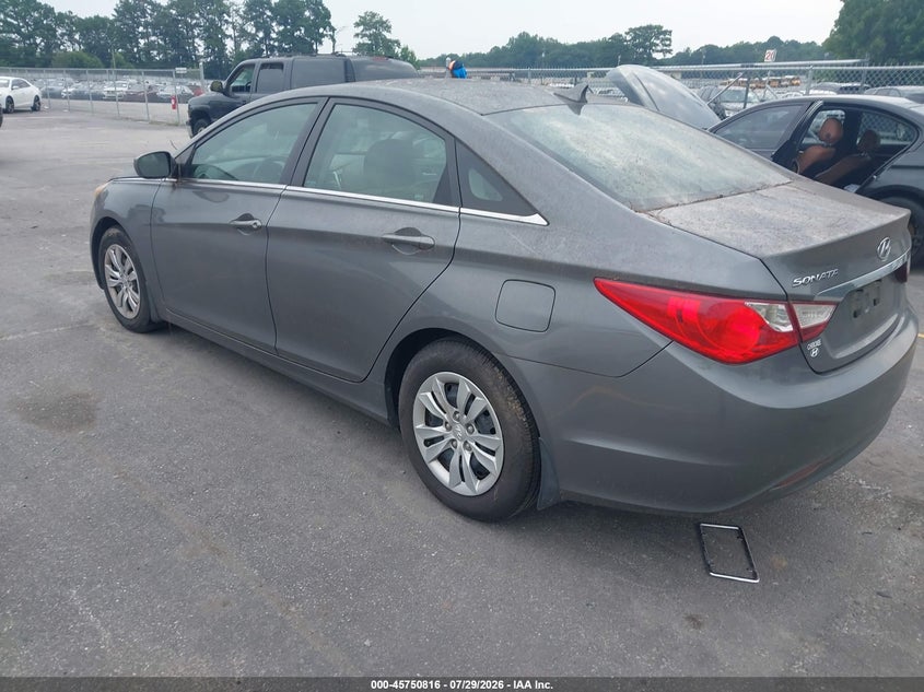 Vin: 5npeb4ac9bh166586, lot: 46249538, hyundai sonata gls 20113