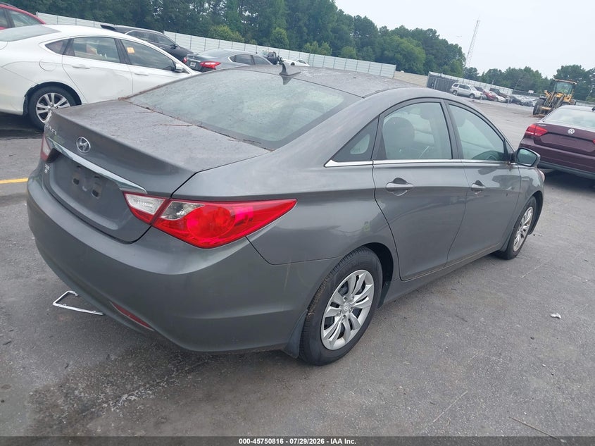 Vin: 5npeb4ac9bh166586, lot: 46249538, hyundai sonata gls 20114