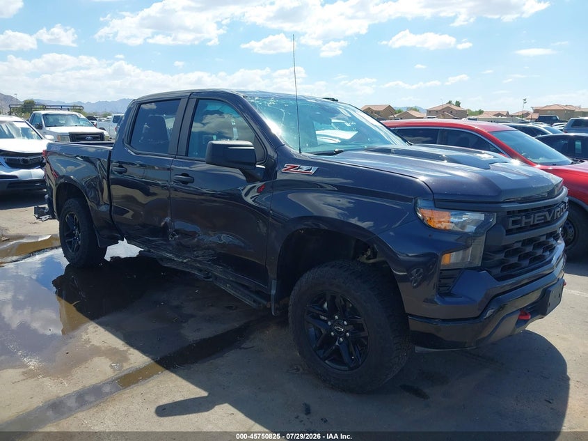 Vin: 3gcpdcek4pg117987, lot: 46249547, chevrolet silverado 1500 4wd  short bed custom trail boss 2023 img_1