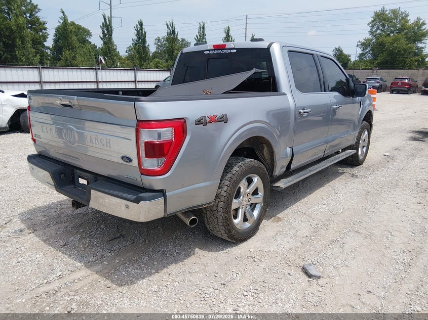 Vin: 1ftfw1e84nfa95163, lot: 46249561, ford f-150 king ranch 20224