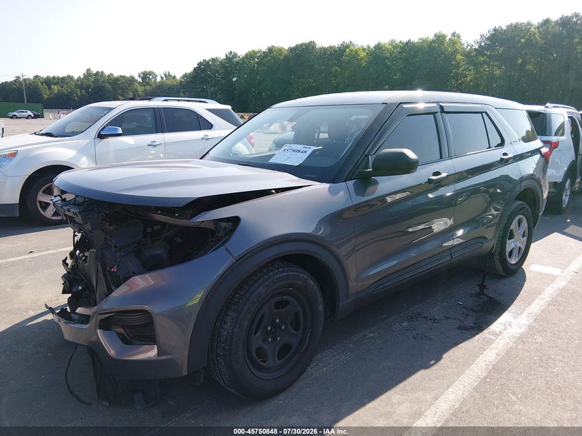 Vin: 1fm5k8ab9ngc43167, lot: 46249570, ford police interceptor utility 20222