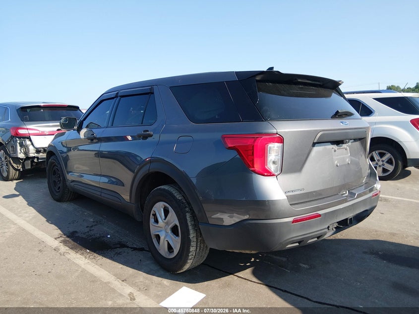 Vin: 1fm5k8ab9ngc43167, lot: 46249570, ford police interceptor utility 20223