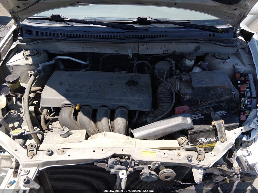 2003 TOYOTA COROLLA SEDAN 1.8L I-4 DOHC, VVT, 130HP