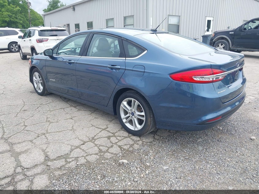 Vin: 3fa6p0uu2jr278778, lot: 46249613, ford fusion hybrid s 20183