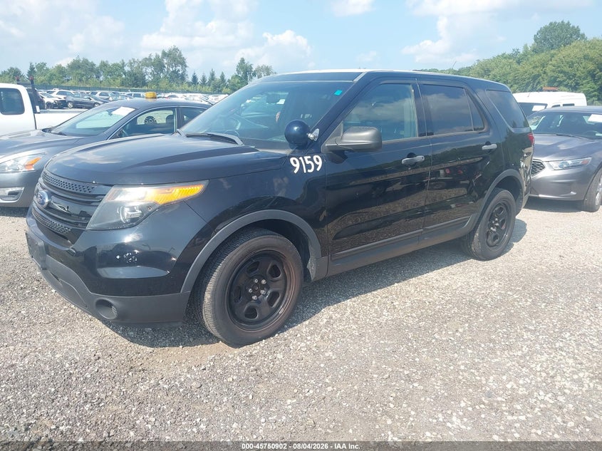 Vin: 1fm5k8ar3dgc87077, lot: 46249624, ford utility police interceptor 20132