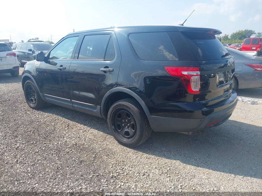 Vin: 1fm5k8ar3dgc87077, lot: 46249624, ford utility police interceptor 20133