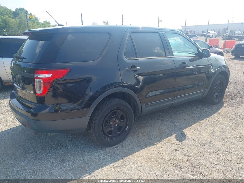 Vin: 1fm5k8ar3dgc87077, lot: 46249624, ford utility police interceptor 20134