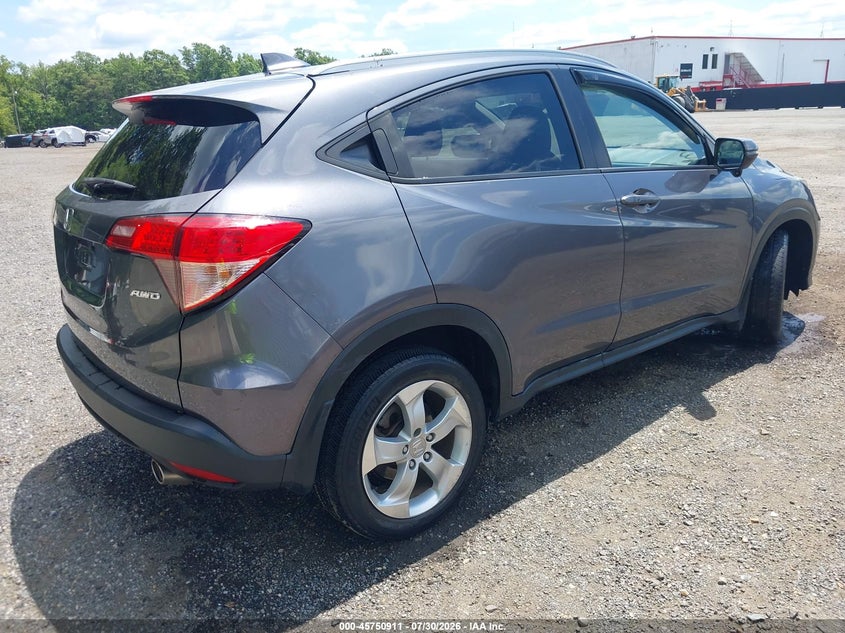 Vin: 3czru6h71gm731425, lot: 46249633, honda hr-v ex-l 20164