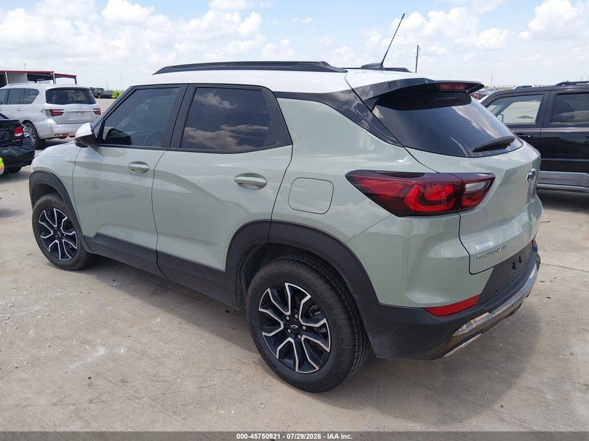 Vin: kl79mvsl1sb004899, lot: 46249642, chevrolet trailblazer fwd activ 20253