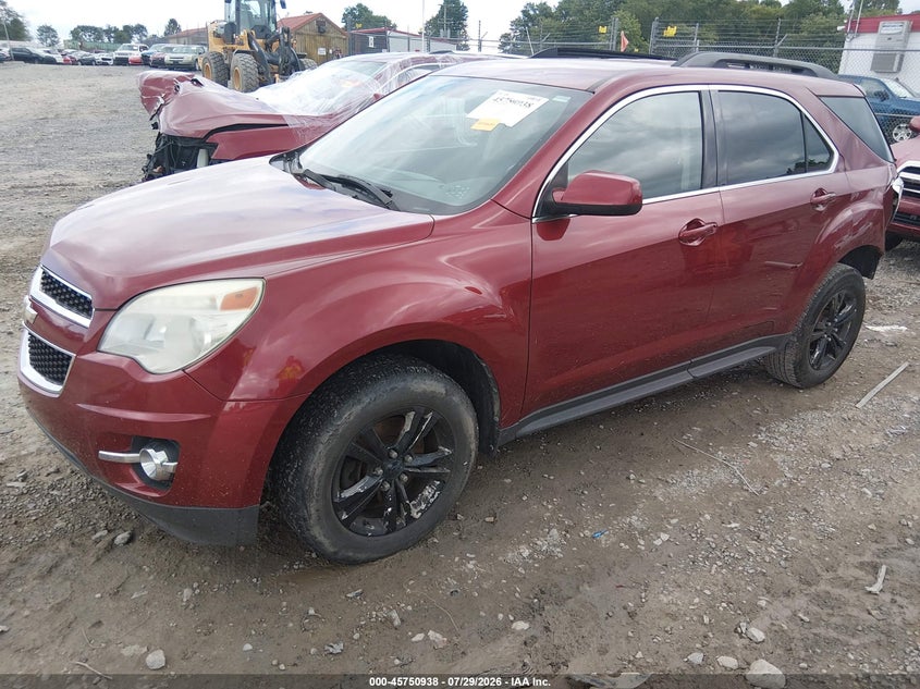 2011 Chevrolet Equinox, Rear, IAAI, VIN 2CNFLNEC7B6271449 — photo 2