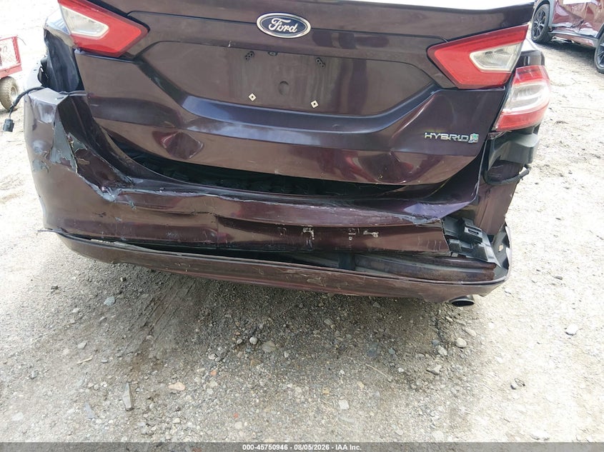 2013 FORD FUSION SEDAN 2.0L I-4 DOHC, VVT, 141HP