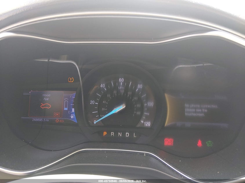 2013 FORD FUSION SEDAN 2.0L I-4 DOHC, VVT, 141HP