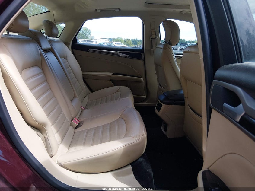 2013 FORD FUSION SEDAN 2.0L I-4 DOHC, VVT, 141HP