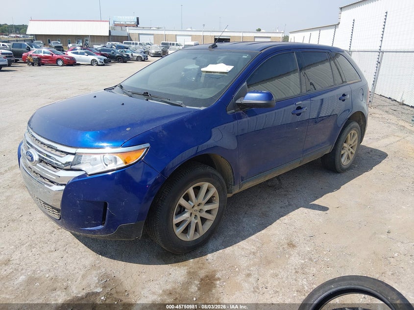 Vin: 2fmdk4jc9dba60581, lot: 46249703, ford edge sel 20132
