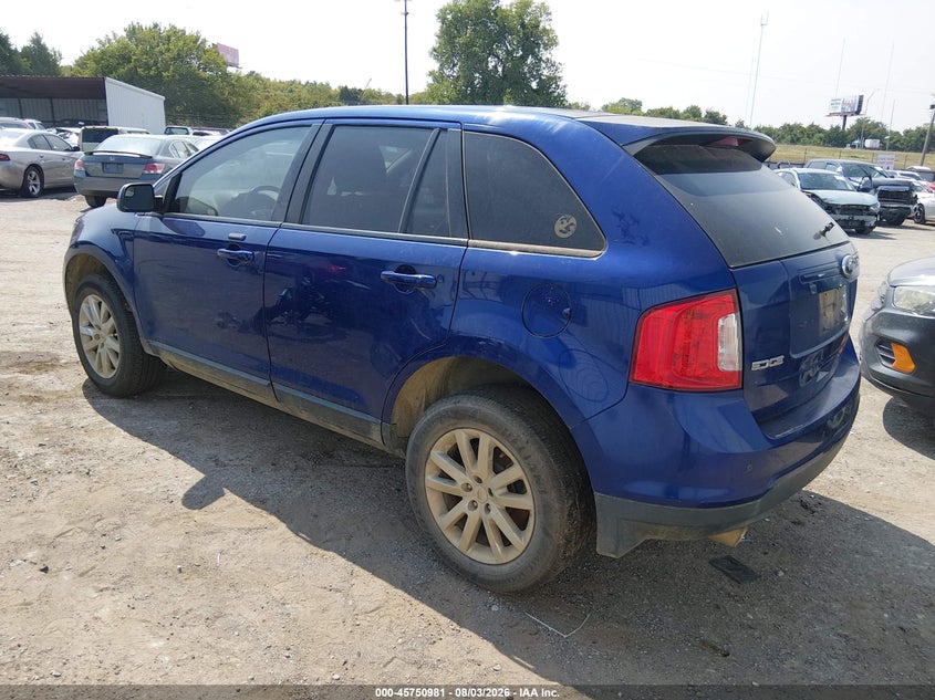 Vin: 2fmdk4jc9dba60581, lot: 46249703, ford edge sel 20133