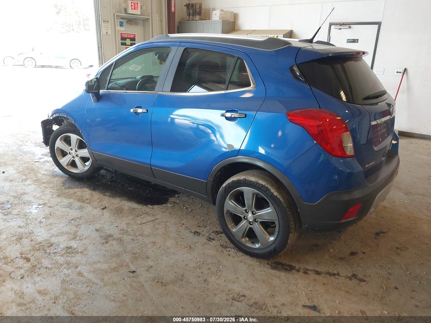 Vin: kl4cjfsb4eb694385, lot: 46249704, buick encore convenience 20143