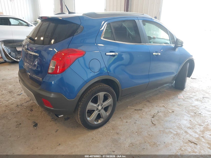 Vin: kl4cjfsb4eb694385, lot: 46249704, buick encore convenience 20144