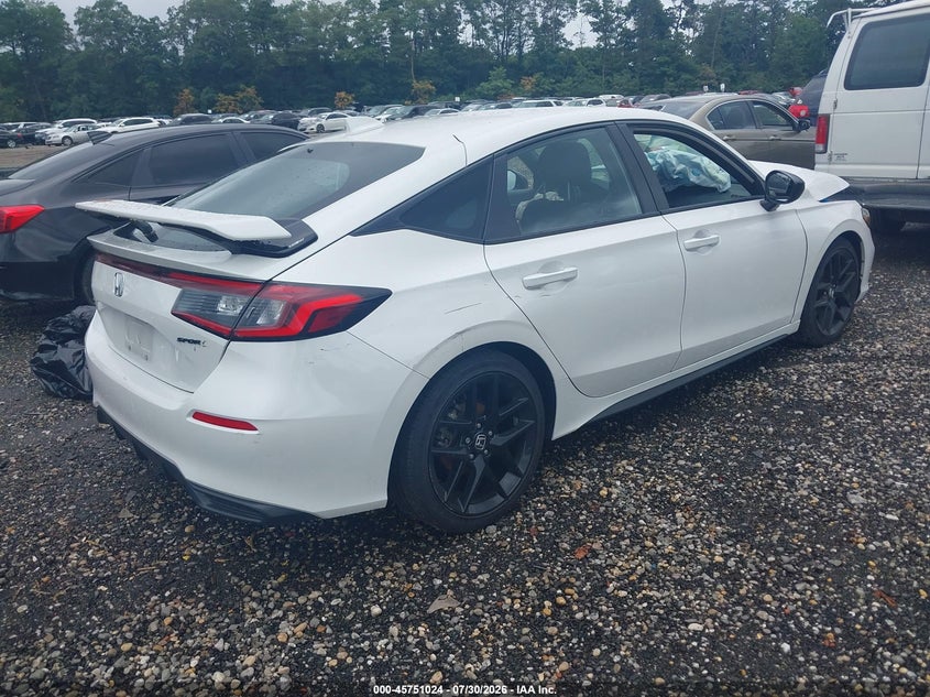 Vin: 19xfl2h81te005212, lot: 46249744, honda civic sport 20264