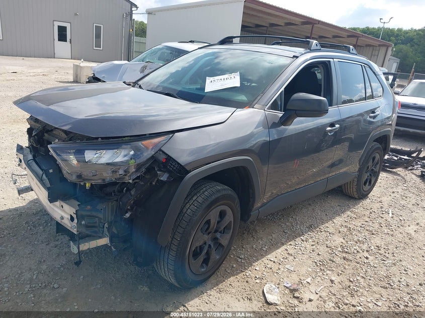 Vin: 2t3h1rfv1mw130233, lot: 46249745, toyota rav4 le 20212