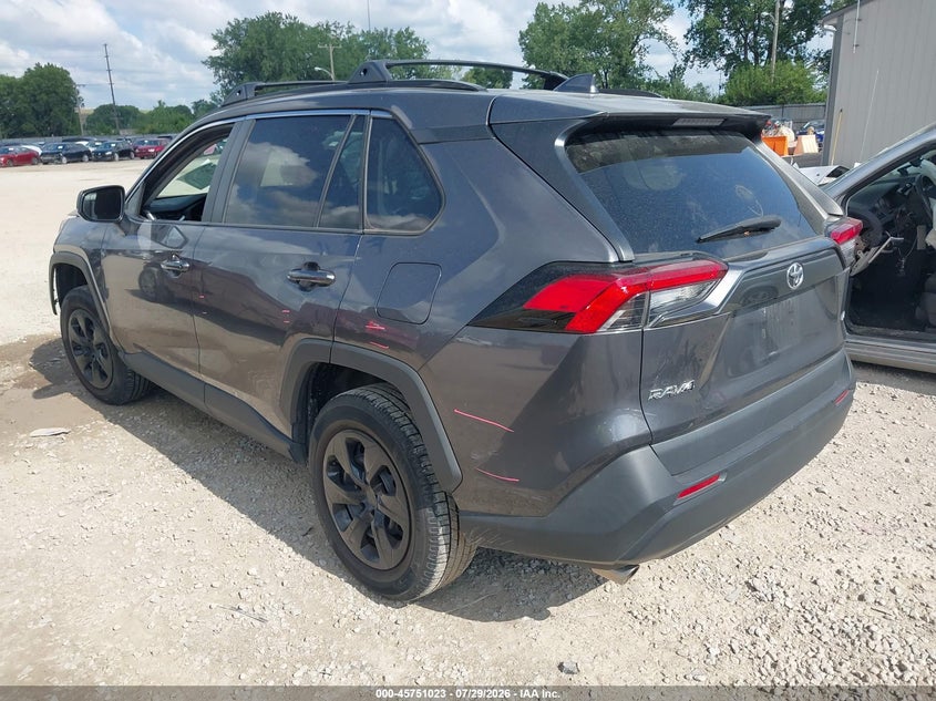 Vin: 2t3h1rfv1mw130233, lot: 46249745, toyota rav4 le 20213