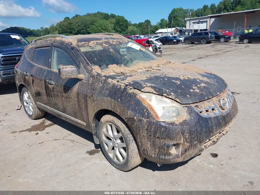 Vin: jn8as5mv5dw627365, lot: 46249761, nissan rogue sv w/sl pkg 2013 img_1