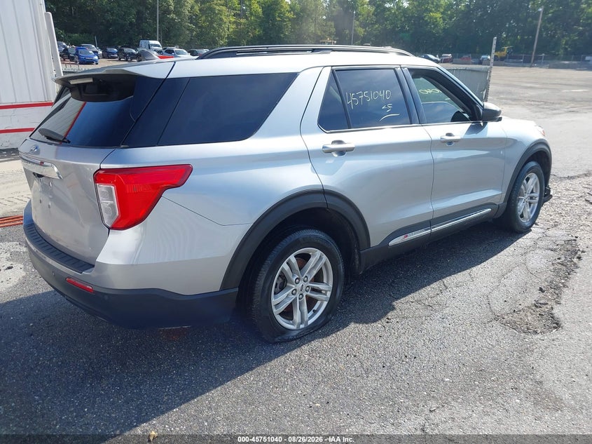 Vin: 1fmsk7dh6mga57730, lot: 46249762, ford explorer xlt 20214