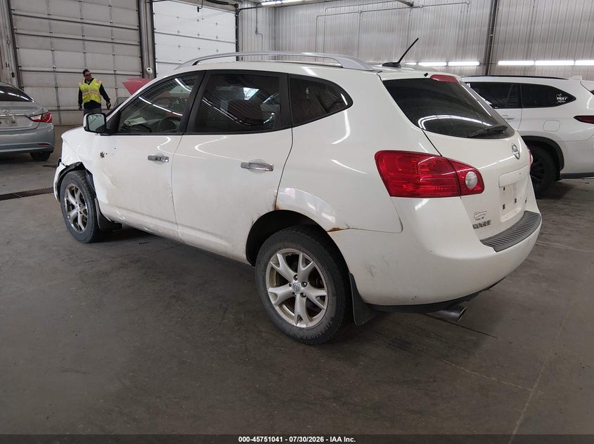 Vin: jn8as5mv1aw113153, lot: 46249763, nissan rogue sl 20103