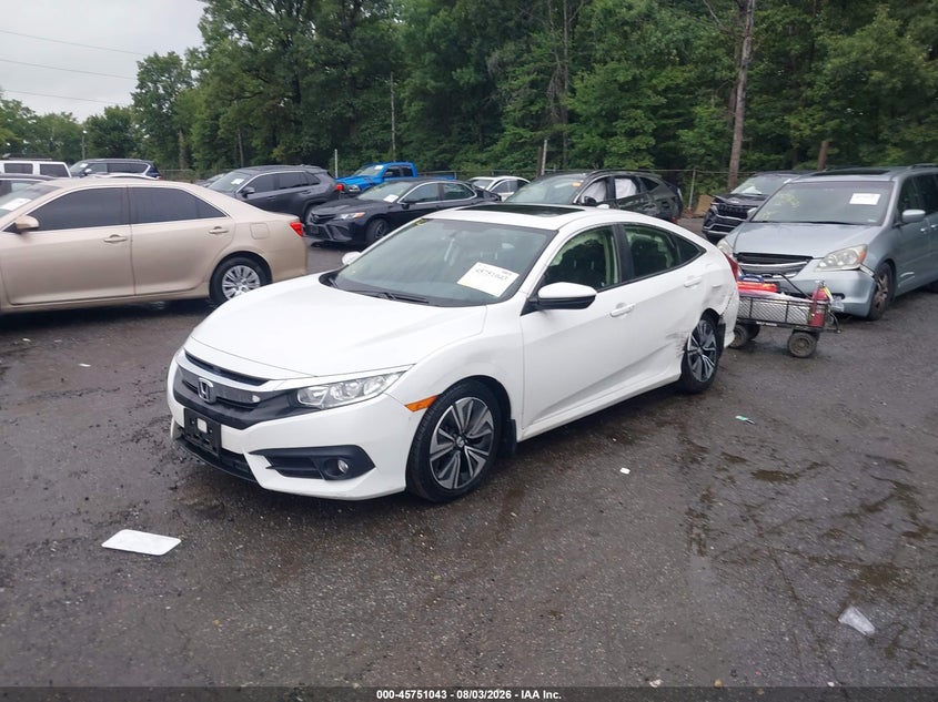 2018 Honda Civic, Лівий бік, IAAI, VIN JHMFC1F39JX001678 — фото 2