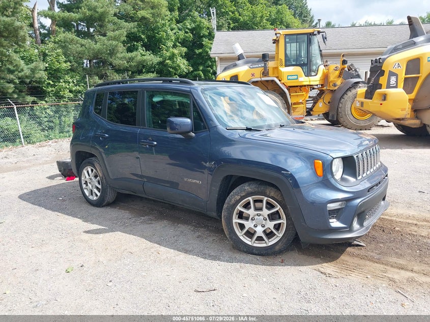 2021 Jeep Renegade Latitude Fwd, Левый перёд, IAAI, VIN ZACNJCBB0MPM12368