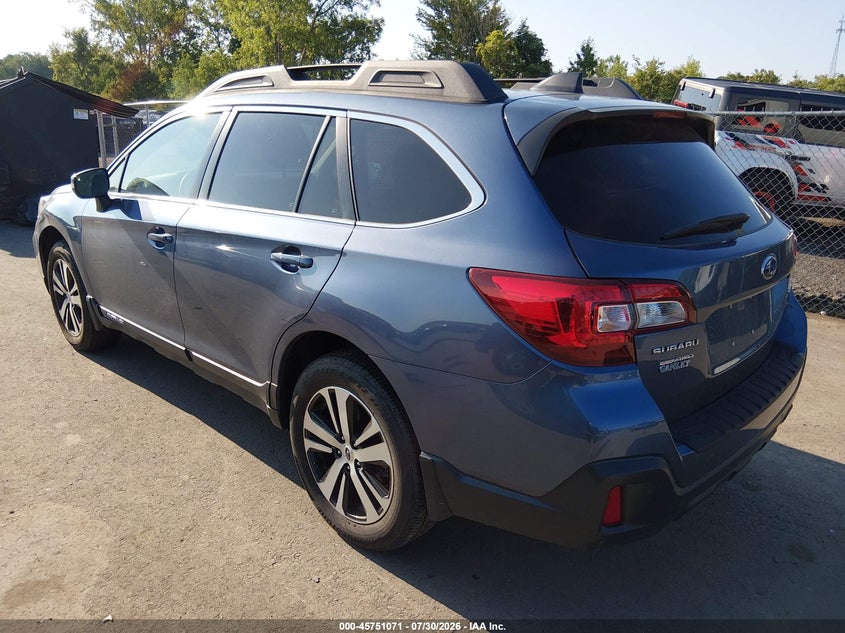 Vin: 4s4bsanc2j3369918, lot: 46249793, subaru outback 2.5i limited 20183