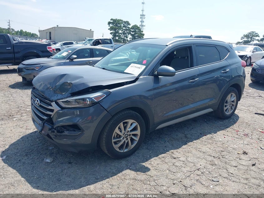 Vin: km8j33a42ju665390, lot: 46249809, hyundai tucson sel 20182