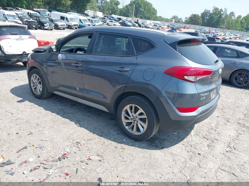 Vin: km8j33a42ju665390, lot: 46249809, hyundai tucson sel 20183