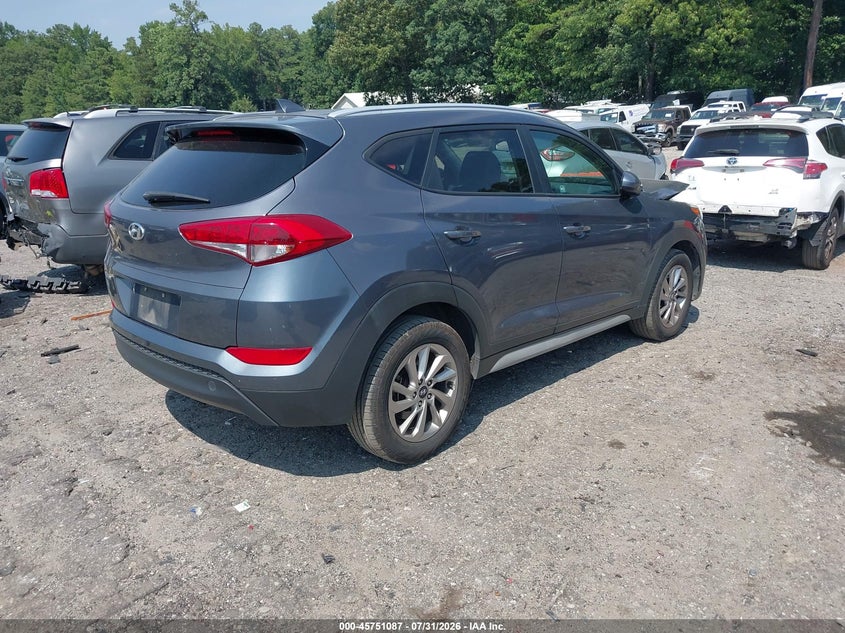 Vin: km8j33a42ju665390, lot: 46249809, hyundai tucson sel 20184