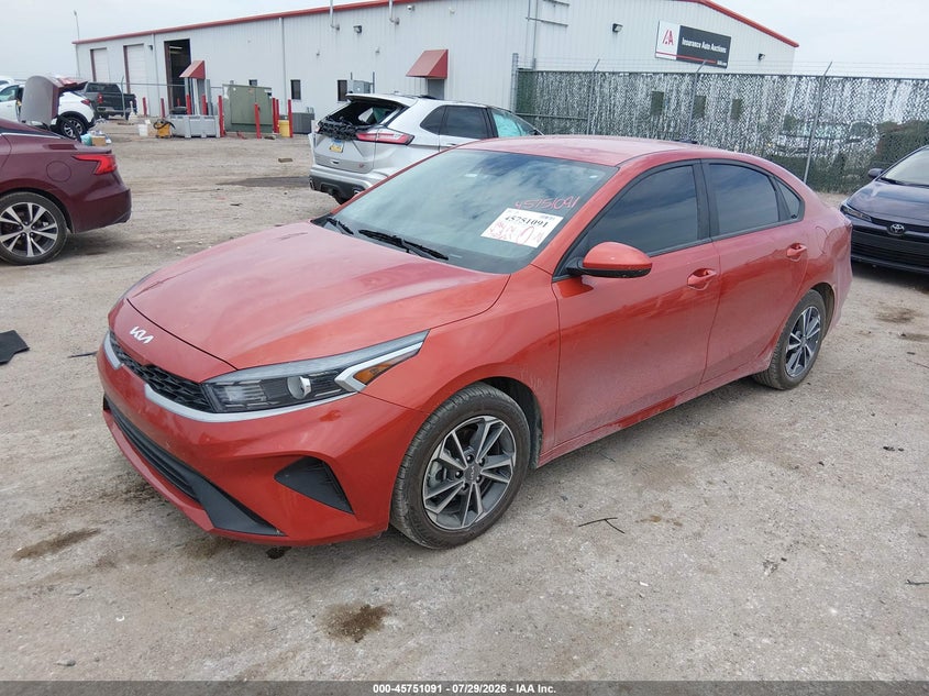 Vin: 3kpf24ad9pe666739, lot: 46249813, kia forte lxs 20232