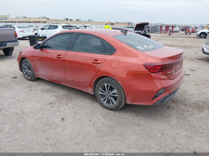 Vin: 3kpf24ad9pe666739, lot: 46249813, kia forte lxs 20233