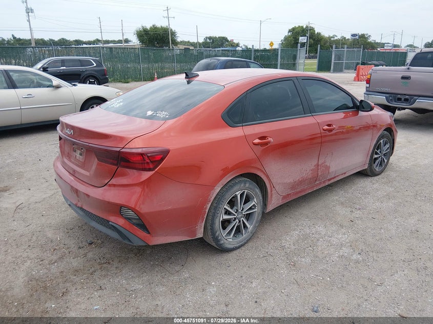 Vin: 3kpf24ad9pe666739, lot: 46249813, kia forte lxs 20234