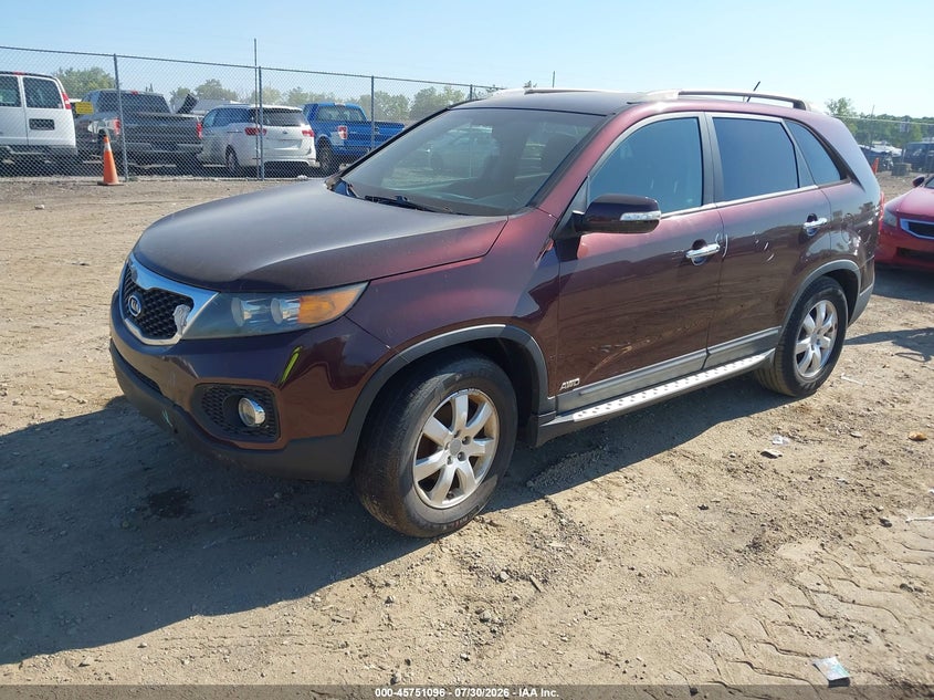 Vin: 5xyktda6xcg278686, lot: 46249818, kia sorento lx 20122
