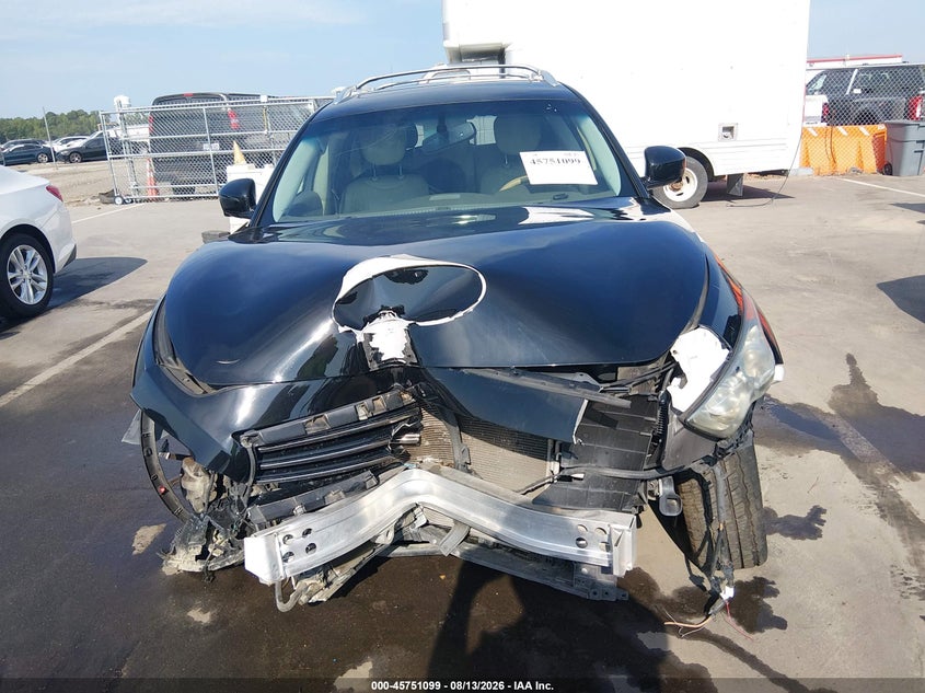 INFINITI FX35 2012 VIN JN8AS1MU7CM120607