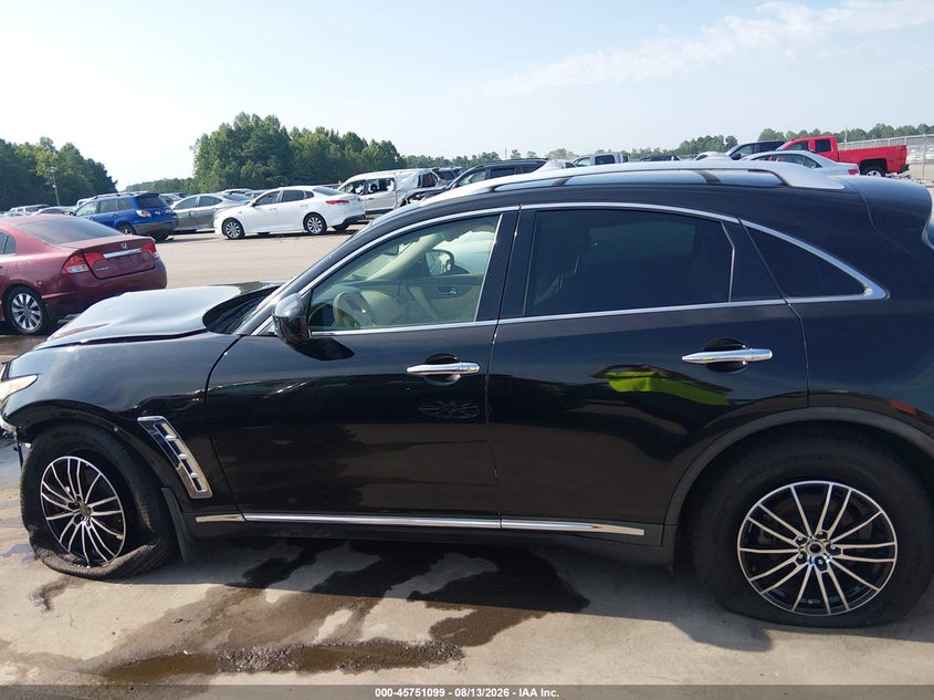 INFINITI FX35 2012 VIN JN8AS1MU7CM120607